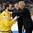 MINSK, BELARUS - MAY 25: Sweden's Tim Erixon #4 receives his bronze medal from IIHF Council Member Christer Englund after a 3-0 bronze medal game win over the Czech Repubic at the 2014 IIHF Ice Hockey World Championship. (Photo by Andre Ringuette/HHOF-IIHF Images)